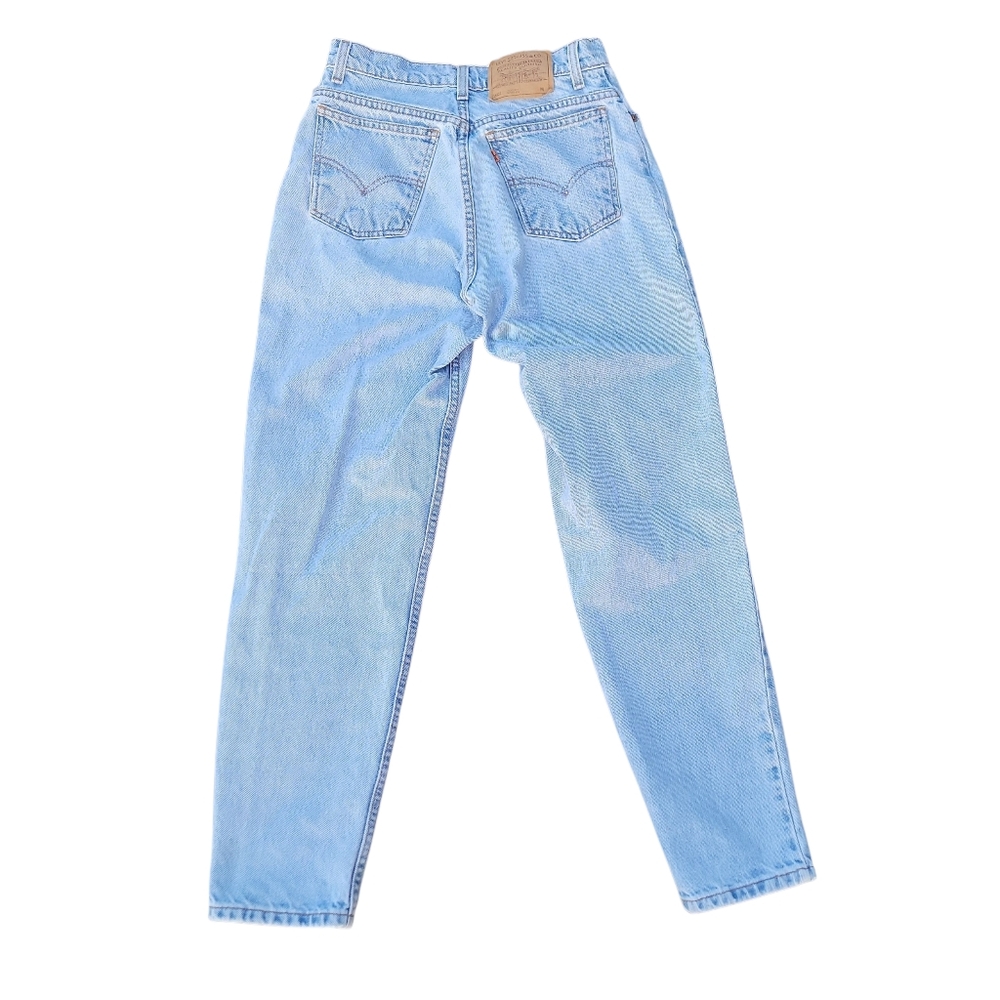 Vintage 90’s Levi's Orange Tab Jeans 951 Relaxed Fit Tapered Leg Size 8